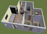 Appartement val thorens 3D